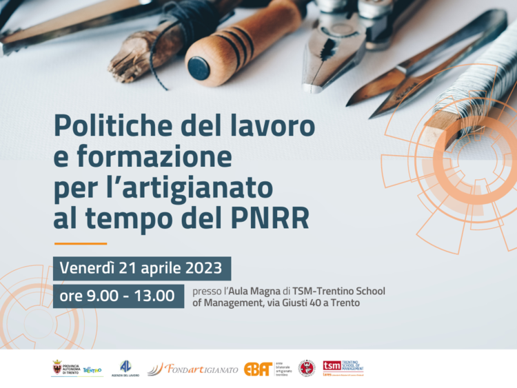 Politiche del lavoro e formazione per l'artigianato al tempo del PNRR