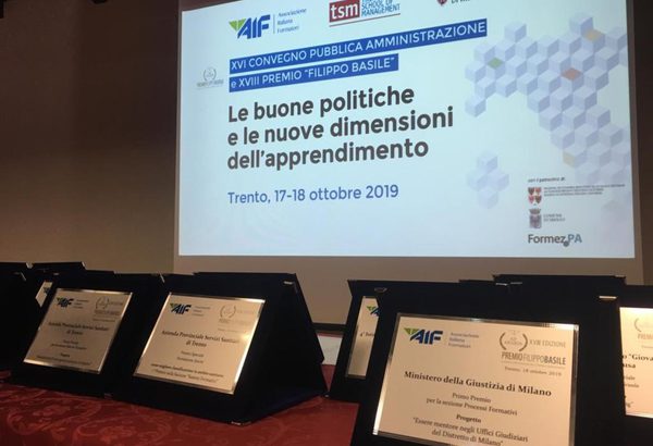 Premiati i migliori formatori della Pubblica amministrazione