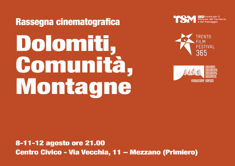 Rassegna cinematografica Dolomiti, Comunità, Montagne