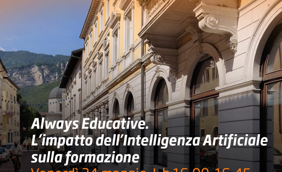 Festival dell'Economia 2024 - Always Educative. L’impatto dell’Intelligenza Artificiale sulla formazione